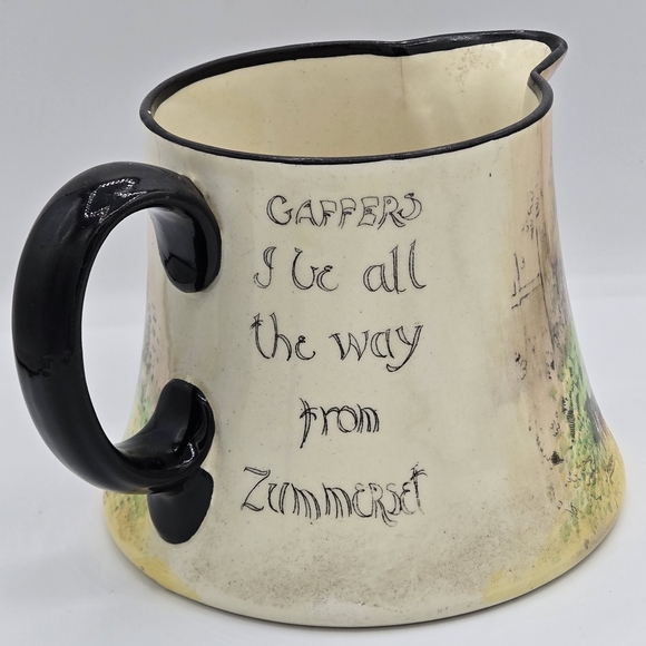 Royal Doulton Gaffers Argus Jug D4210 c1925 English Pottery Antique Rare EUC - Picture 3 of 12